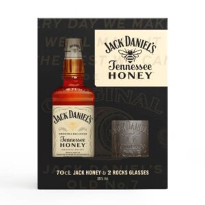 Jack Daniels Honey + 2 čaše