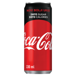 Coca cola zero 0.33 24 komada u paketu