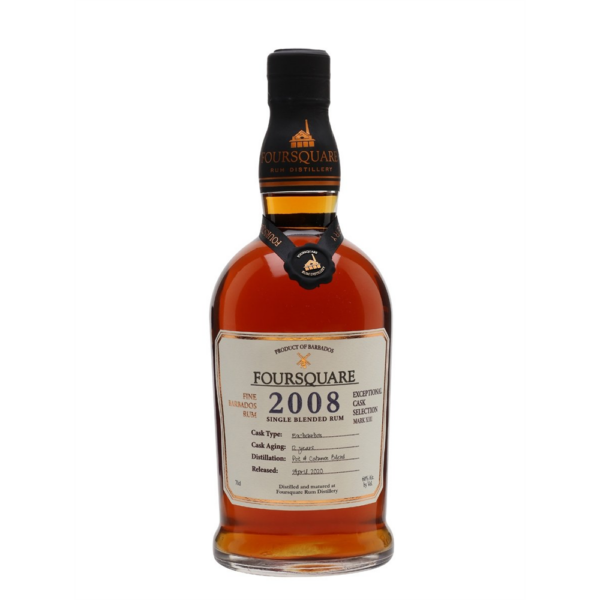 FOURSQUARE 2008 Vintage Rum 12 YO 60% 0.70