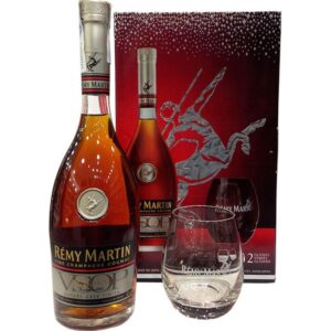 Remy Martin VSOP + 2 glass 0.70