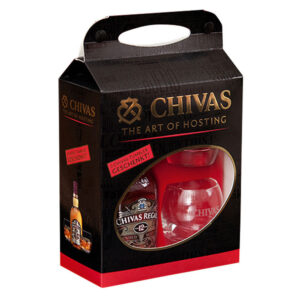 Chivas Regal 0.70 + 2 čaše