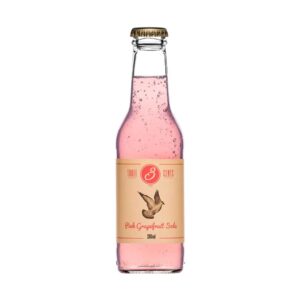 Three Cents Pink Grapefruit Soda 0.20